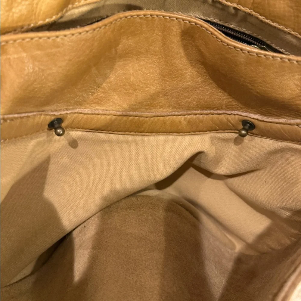 Women’s Frye Woven Leather Crossbody Messenger Multi-Color Western Tassel Bag - Picture 6 of 13